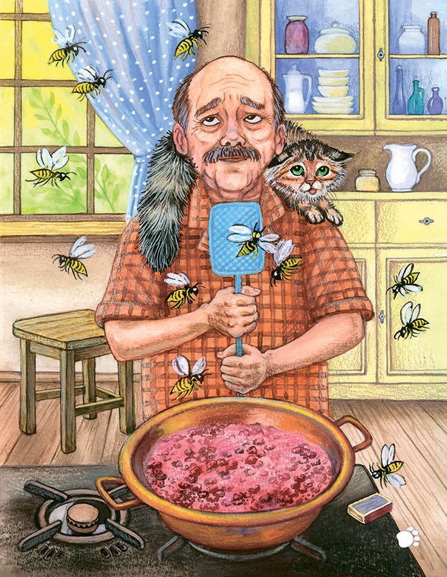 Иллюстрация к книге — Необыкновенные приключения кошки Нюси. Домовой и тайна волшебной книги [i_034.jpg]