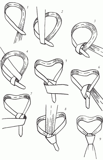 Иллюстрация к книге — Современные узлы для галстуков, шарфов, парео [_12.jpg]