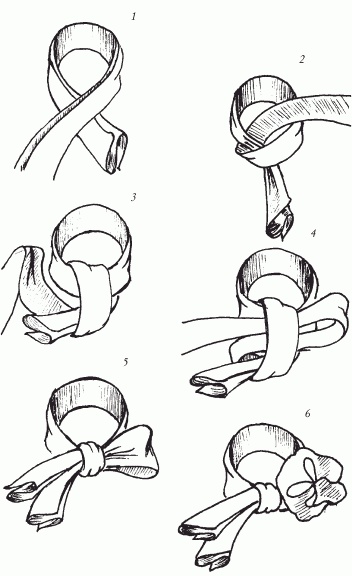 Иллюстрация к книге — Современные узлы для галстуков, шарфов, парео [_23.jpg]