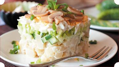 Иллюстрация к книге — Холодные и теплые салаты. Мясные, рыбные, овощные, корейские, постные + 50 салатных заправок [i_028.jpg]