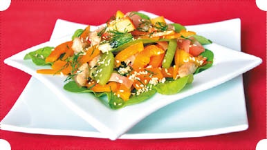 Иллюстрация к книге — Холодные и теплые салаты. Мясные, рыбные, овощные, корейские, постные + 50 салатных заправок [i_033.jpg]