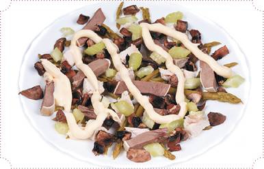 Иллюстрация к книге — Холодные и теплые салаты. Мясные, рыбные, овощные, корейские, постные + 50 салатных заправок [i_036.jpg]