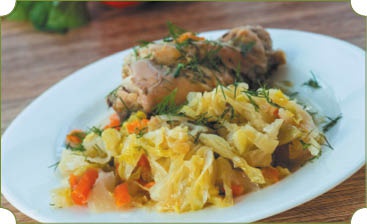 Иллюстрация к книге — Аппетитное жаркое, гуляш, кулеш, солянки, плов, рагу и другие блюда в горшочках [i_049.jpg]