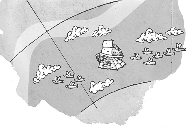 Иллюстрация к книге — Охотники за облаками [i_060.jpg]