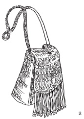 Иллюстрация к книге — Вязаные модные аксессуары. Сумочки, ремни, перчатки, шарфы [pic_39.jpg]