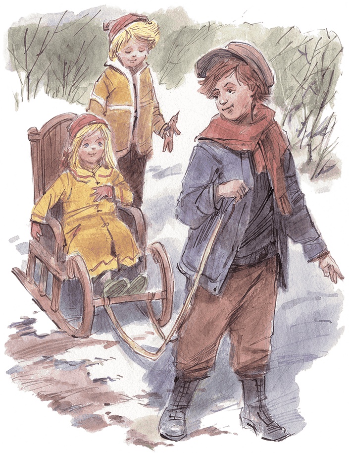 Иллюстрация к книге — Щепкин и красный велосипед [i_013.jpg]