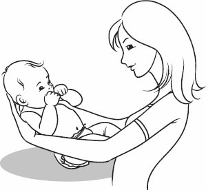 Иллюстрация к книге — Массаж и гимнастика для самых маленьких от рождения до года [i_022.jpg]