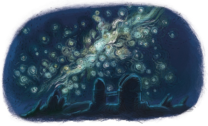 Иллюстрация к книге — Увлекательная астрономия. Детские энциклопедии с Чевостиком [i_072.jpg]