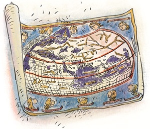 Иллюстрация к книге — Великие путешествия. Детские энциклопедии с Чевостиком [i_014.jpg]