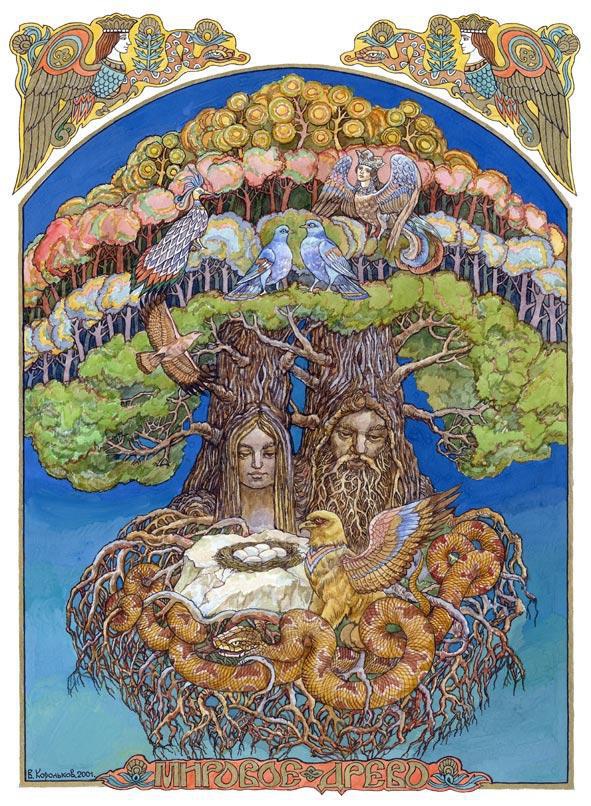 Иллюстрация к книге — Славянские боги, духи, герои былин. Иллюстрированная энциклопедия [i_035.jpg]