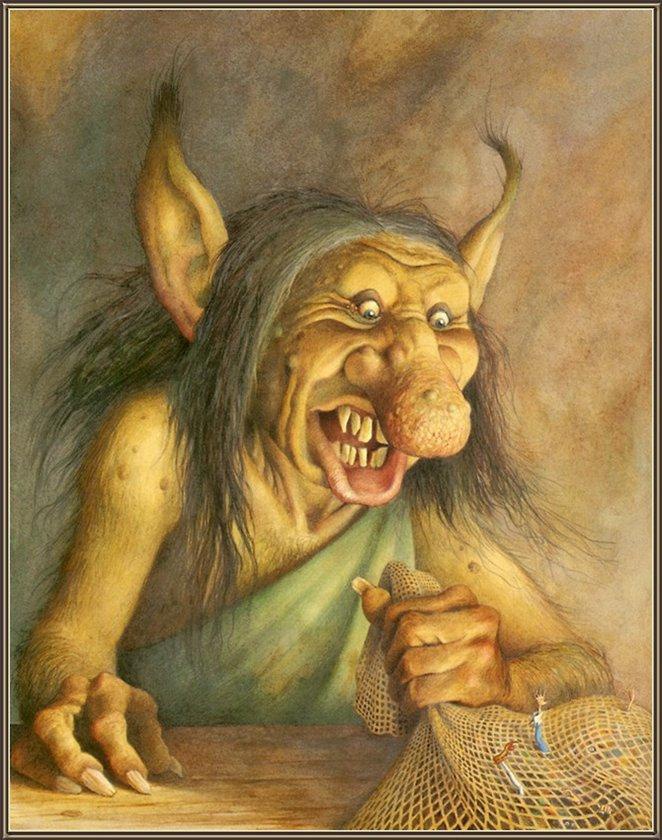 Иллюстрация к книге — Славянские боги, духи, герои былин. Иллюстрированная энциклопедия [i_081.jpg]