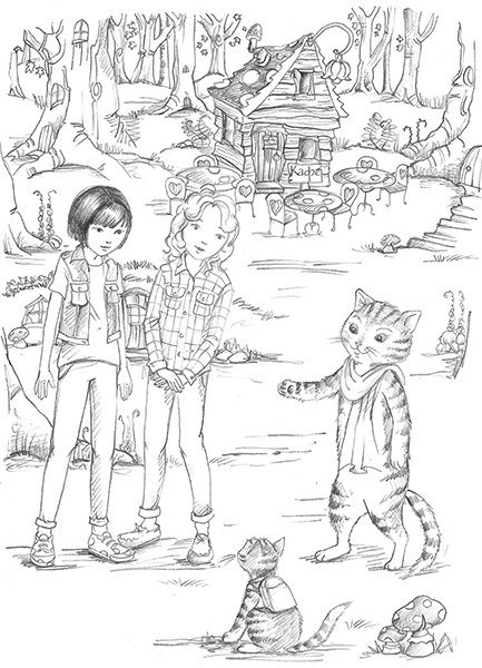 Иллюстрация к книге — Котёнок Белла, или Любопытный носик [i_007.jpg]