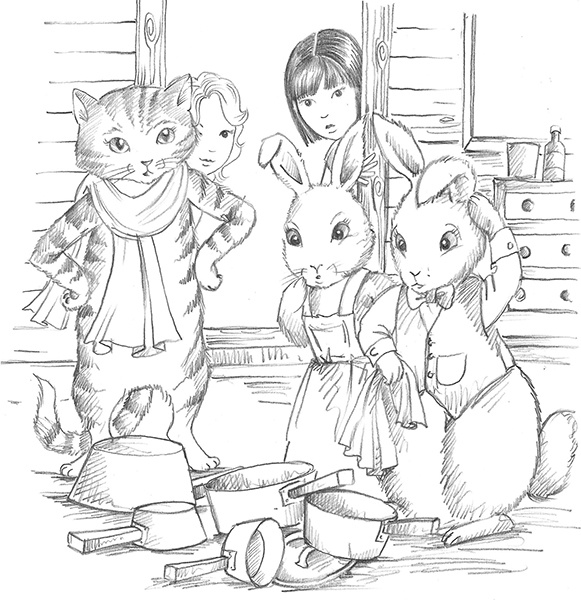 Иллюстрация к книге — Котёнок Белла, или Любопытный носик [i_008.jpg]