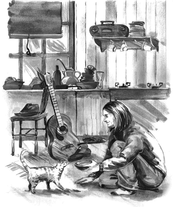 Иллюстрация к книге — Боб – необычный кот [i_004.jpg]