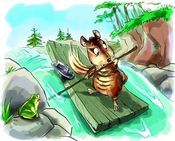 Иллюстрация к книге — Боцман, бурундук, кот и крыса. Сказка для детей и всех остальных [i_014.jpg]