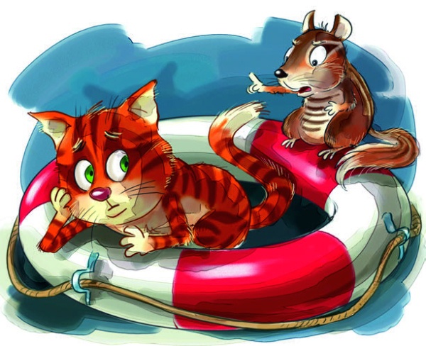 Иллюстрация к книге — Боцман, бурундук, кот и крыса. Сказка для детей и всех остальных [i_032.jpg]