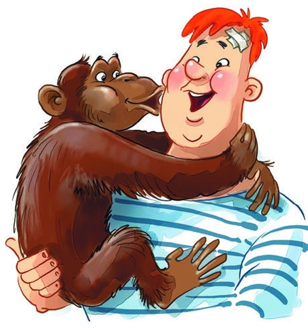 Иллюстрация к книге — Боцман, бурундук, кот и крыса. Сказка для детей и всех остальных [i_036.jpg]