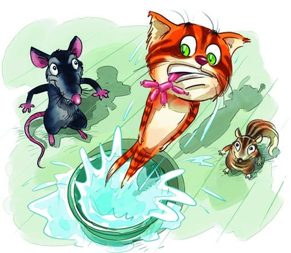 Иллюстрация к книге — Боцман, бурундук, кот и крыса. Сказка для детей и всех остальных [i_044.jpg]