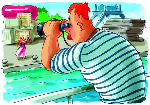 Иллюстрация к книге — Боцман, бурундук, кот и крыса. Сказка для детей и всех остальных [i_058.jpg]