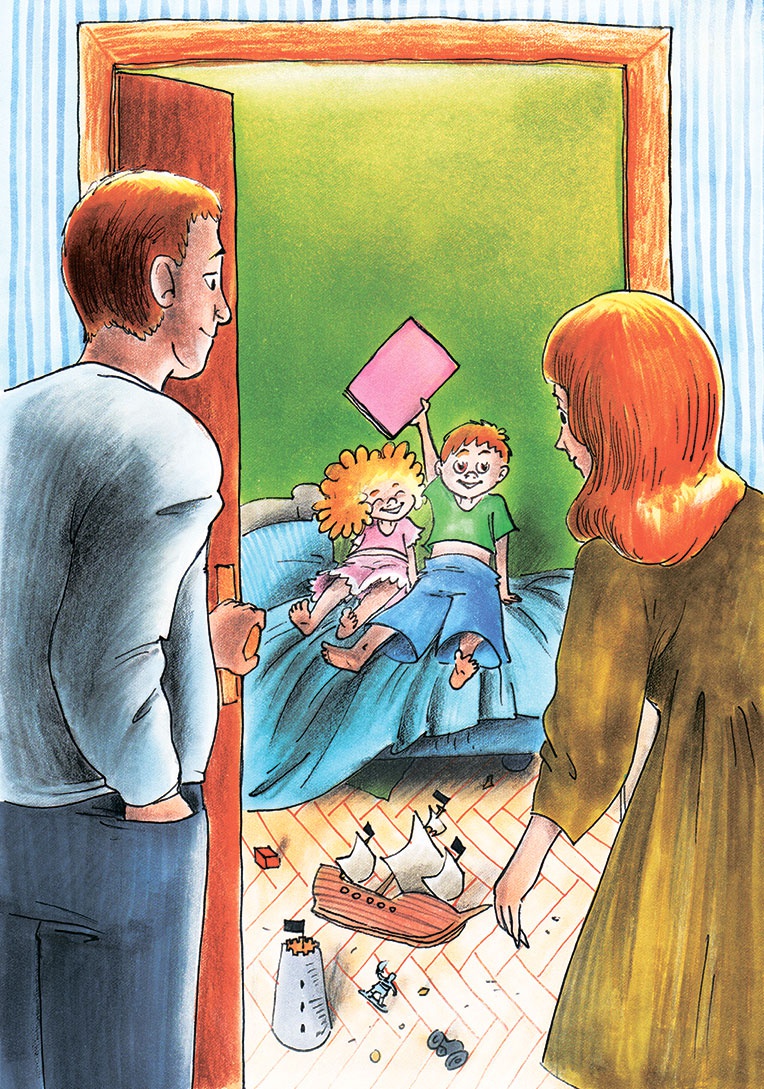 Иллюстрация к книге — Вот такие Веселовы, или 2 сказочные повести про прикольных домовых [i_046.jpg]