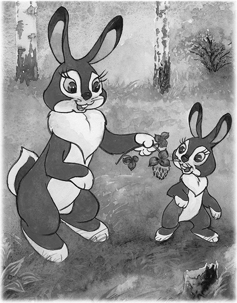 Иллюстрация к книге — Как волк теленочку мамой был [i_001.jpg]