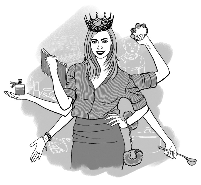 Иллюстрация к книге — На самом деле я умная, но живу как дура! [_132.jpg]