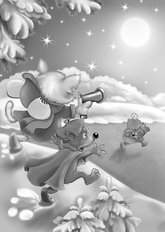 Иллюстрация к книге — Все детективные расследования Фу-Фу и Кис-Киса [i_128.jpg]