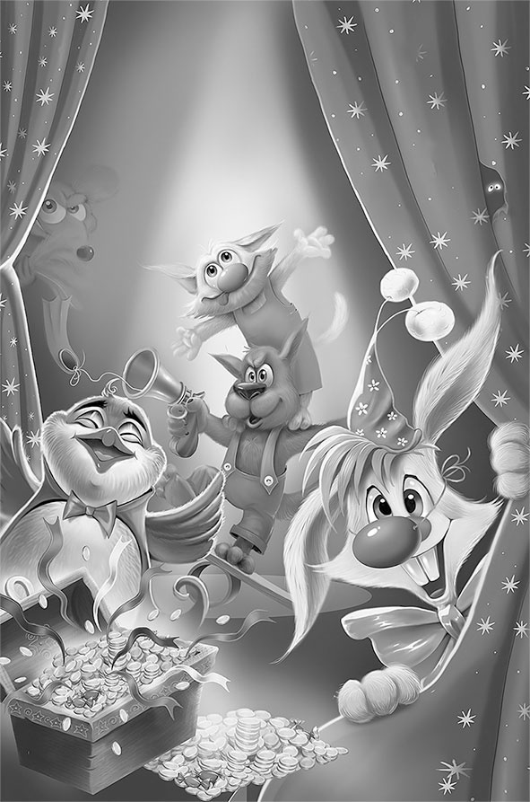 Иллюстрация к книге — Все детективные расследования Фу-Фу и Кис-Киса [i_141.jpg]