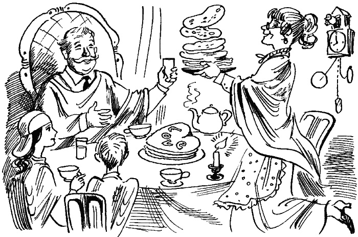 Иллюстрация к книге — Бердолька Чарли и Гертруды Богранд [_14sumerechnyjj.jpg]