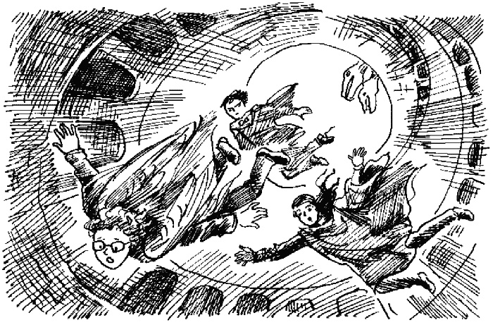 Иллюстрация к книге — Бердолька Чарли и Гертруды Богранд [_16podskvazhinojj.jpg]