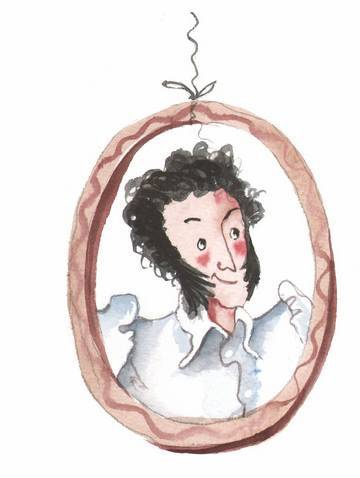 Иллюстрация к книге — Большая маленькая девочка. История десятая. Пушкин и компания [i_009.jpg]