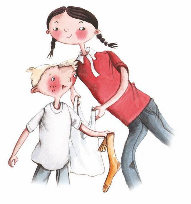 Иллюстрация к книге — Большая маленькая девочка. История десятая. Пушкин и компания [i_024.jpg]