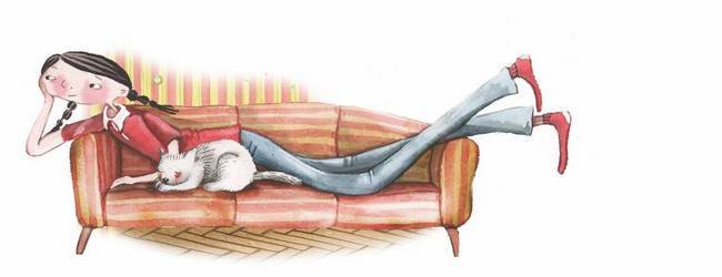 Иллюстрация к книге — Большая маленькая девочка. История десятая. Пушкин и компания [i_029.jpg]