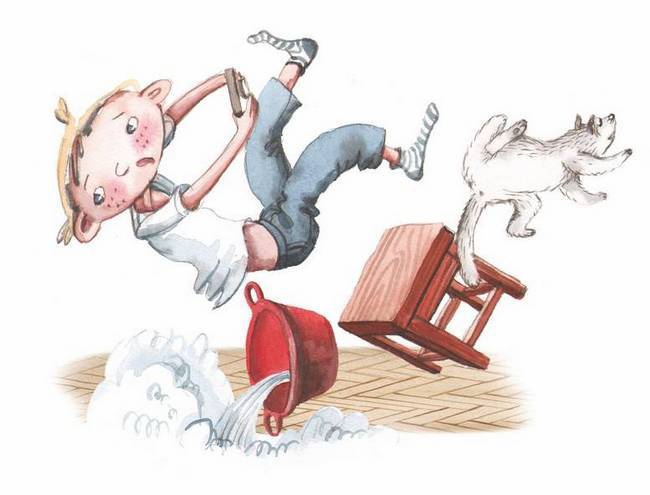 Иллюстрация к книге — Большая маленькая девочка. История десятая. Пушкин и компания [i_033.jpg]