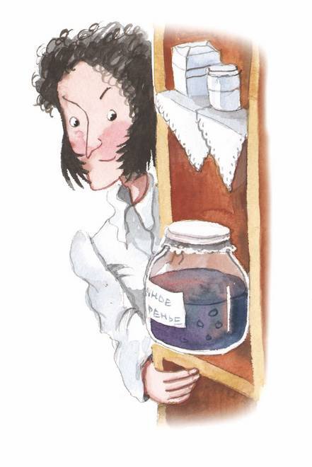 Иллюстрация к книге — Большая маленькая девочка. История десятая. Пушкин и компания [i_035.jpg]