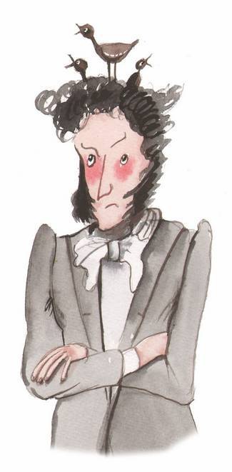 Иллюстрация к книге — Большая маленькая девочка. История десятая. Пушкин и компания [i_040.jpg]