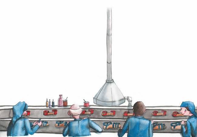 Иллюстрация к книге — Большая маленькая девочка. История одиннадцатая. Джинсы в горошек [i_017.jpg]