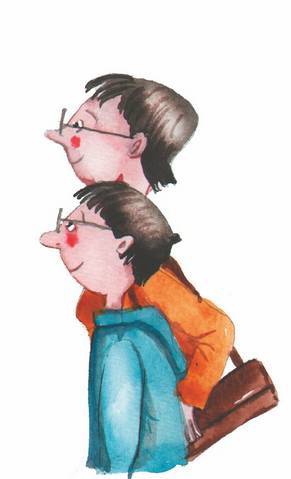 Иллюстрация к книге — Большая маленькая девочка. История одиннадцатая. Джинсы в горошек [i_037.jpg]