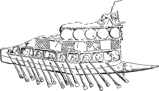 Иллюстрация к книге — Парусные корабли. История мореплавания и кораблестроения с древних времен до XIX века [i_010.jpg]