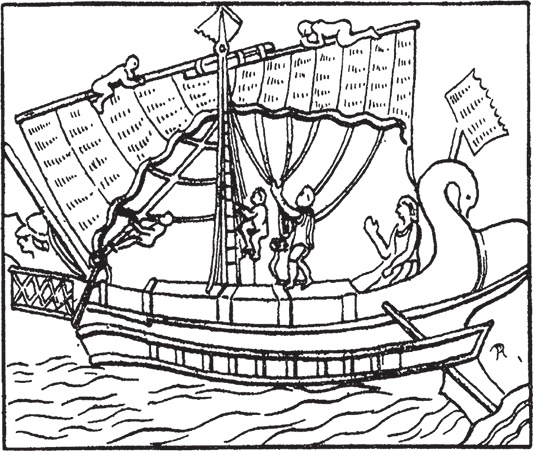 Иллюстрация к книге — Парусные корабли. История мореплавания и кораблестроения с древних времен до XIX века [i_021.jpg]