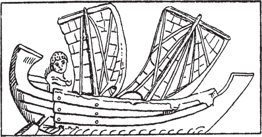 Иллюстрация к книге — Парусные корабли. История мореплавания и кораблестроения с древних времен до XIX века [i_023.jpg]