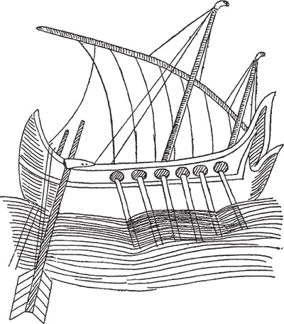 Иллюстрация к книге — Парусные корабли. История мореплавания и кораблестроения с древних времен до XIX века [i_061.jpg]