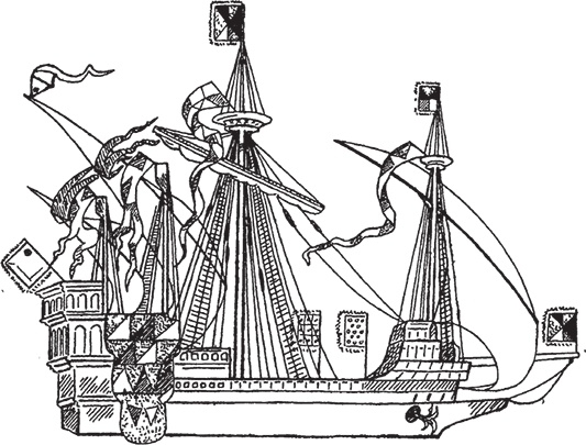 Иллюстрация к книге — Парусные корабли. История мореплавания и кораблестроения с древних времен до XIX века [i_082.jpg]