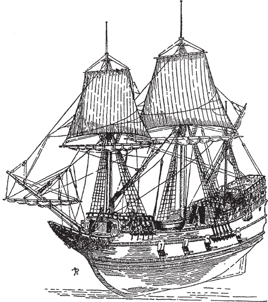 Иллюстрация к книге — Парусные корабли. История мореплавания и кораблестроения с древних времен до XIX века [i_092.jpg]