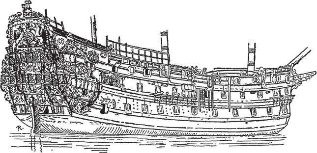 Иллюстрация к книге — Парусные корабли. История мореплавания и кораблестроения с древних времен до XIX века [i_099.jpg]