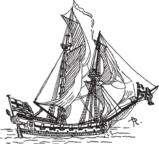 Иллюстрация к книге — Парусные корабли. История мореплавания и кораблестроения с древних времен до XIX века [i_110.jpg]