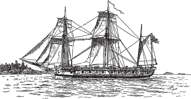 Иллюстрация к книге — Парусные корабли. История мореплавания и кораблестроения с древних времен до XIX века [i_115.jpg]