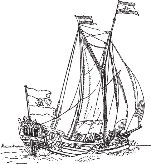 Иллюстрация к книге — Парусные корабли. История мореплавания и кораблестроения с древних времен до XIX века [i_126.jpg]