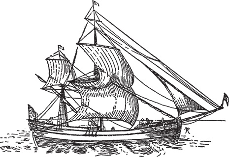 Иллюстрация к книге — Парусные корабли. История мореплавания и кораблестроения с древних времен до XIX века [i_130.jpg]