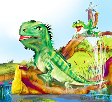 Иллюстрация к книге — Тайна летающей тарелки и другие весёлые дачные истории [i_012.jpg]